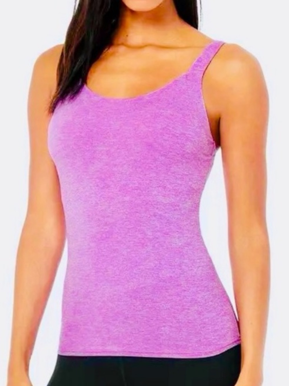 Alo Yoga Alosoft Complete Tank in Electric Violet sz XS